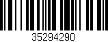 Código de barras (EAN, GTIN, SKU, ISBN): '35294290'