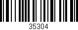 Código de barras (EAN, GTIN, SKU, ISBN): '35304'