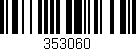 Código de barras (EAN, GTIN, SKU, ISBN): '353060'