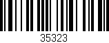 Código de barras (EAN, GTIN, SKU, ISBN): '35323'
