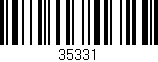 Código de barras (EAN, GTIN, SKU, ISBN): '35331'