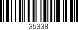 Código de barras (EAN, GTIN, SKU, ISBN): '35338'