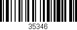 Código de barras (EAN, GTIN, SKU, ISBN): '35346'