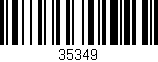 Código de barras (EAN, GTIN, SKU, ISBN): '35349'