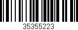 Código de barras (EAN, GTIN, SKU, ISBN): '35355223'
