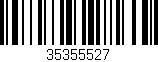 Código de barras (EAN, GTIN, SKU, ISBN): '35355527'