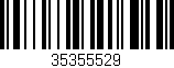 Código de barras (EAN, GTIN, SKU, ISBN): '35355529'