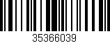 Código de barras (EAN, GTIN, SKU, ISBN): '35366039'