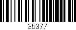 Código de barras (EAN, GTIN, SKU, ISBN): '35377'