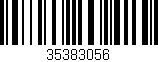 Código de barras (EAN, GTIN, SKU, ISBN): '35383056'