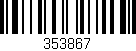 Código de barras (EAN, GTIN, SKU, ISBN): '353867'