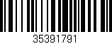 Código de barras (EAN, GTIN, SKU, ISBN): '35391791'