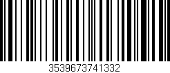 Código de barras (EAN, GTIN, SKU, ISBN): '3539673741332'