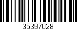 Código de barras (EAN, GTIN, SKU, ISBN): '35397028'