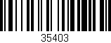 Código de barras (EAN, GTIN, SKU, ISBN): '35403'