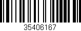 Código de barras (EAN, GTIN, SKU, ISBN): '35406167'