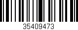 Código de barras (EAN, GTIN, SKU, ISBN): '35409473'