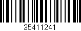 Código de barras (EAN, GTIN, SKU, ISBN): '35411241'