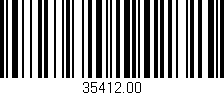 Código de barras (EAN, GTIN, SKU, ISBN): '35412.00'
