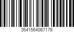 Código de barras (EAN, GTIN, SKU, ISBN): '3541564067179'