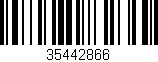 Código de barras (EAN, GTIN, SKU, ISBN): '35442866'