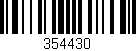 Código de barras (EAN, GTIN, SKU, ISBN): '354430'