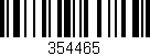 Código de barras (EAN, GTIN, SKU, ISBN): '354465'