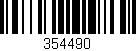 Código de barras (EAN, GTIN, SKU, ISBN): '354490'