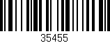 Código de barras (EAN, GTIN, SKU, ISBN): '35455'