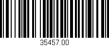Código de barras (EAN, GTIN, SKU, ISBN): '35457.00'