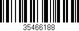 Código de barras (EAN, GTIN, SKU, ISBN): '35466188'