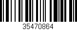 Código de barras (EAN, GTIN, SKU, ISBN): '35470864'