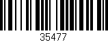 Código de barras (EAN, GTIN, SKU, ISBN): '35477'