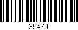 Código de barras (EAN, GTIN, SKU, ISBN): '35479'