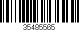 Código de barras (EAN, GTIN, SKU, ISBN): '35485565'