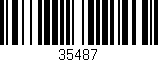 Código de barras (EAN, GTIN, SKU, ISBN): '35487'