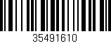 Código de barras (EAN, GTIN, SKU, ISBN): '35491610'