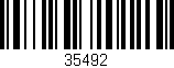 Código de barras (EAN, GTIN, SKU, ISBN): '35492'