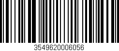 Código de barras (EAN, GTIN, SKU, ISBN): '3549620006056'