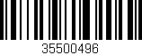Código de barras (EAN, GTIN, SKU, ISBN): '35500496'