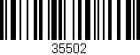 Código de barras (EAN, GTIN, SKU, ISBN): '35502'
