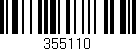 Código de barras (EAN, GTIN, SKU, ISBN): '355110'