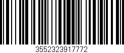 Código de barras (EAN, GTIN, SKU, ISBN): '3552323917772'