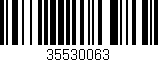 Código de barras (EAN, GTIN, SKU, ISBN): '35530063'