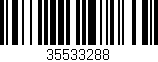 Código de barras (EAN, GTIN, SKU, ISBN): '35533288'
