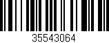 Código de barras (EAN, GTIN, SKU, ISBN): '35543064'