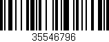 Código de barras (EAN, GTIN, SKU, ISBN): '35546796'