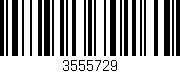 Código de barras (EAN, GTIN, SKU, ISBN): '3555729'