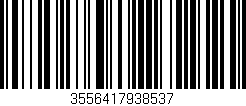 Código de barras (EAN, GTIN, SKU, ISBN): '3556417938537'