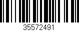 Código de barras (EAN, GTIN, SKU, ISBN): '35572491'